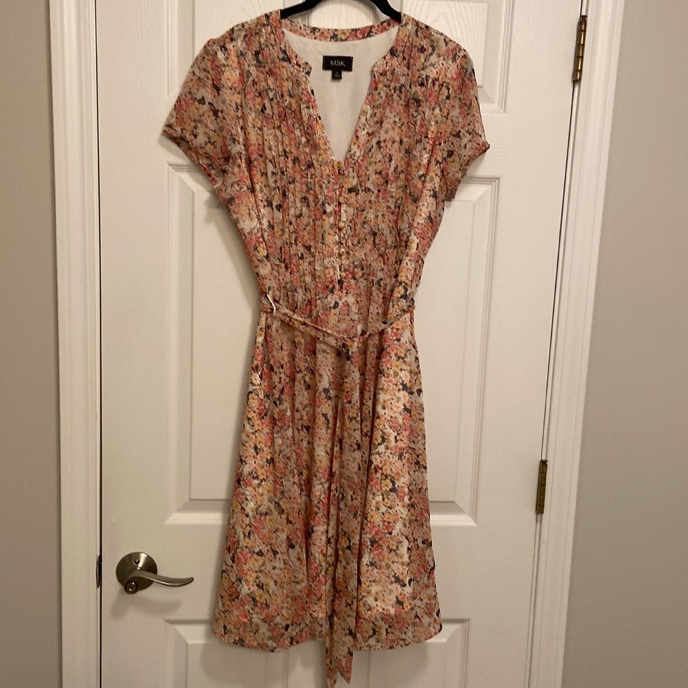 MSK Floral Dress 14